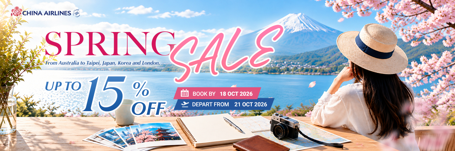 China Airlines Spring Sale